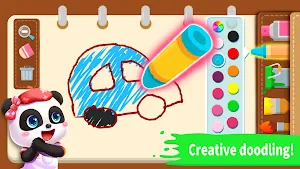Baby Panda's Coloring Pages Screenshot 1