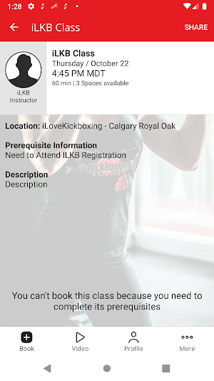 iLoveKickboxing Screenshot 2