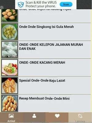 Resep Onde Onde Screenshot 2
