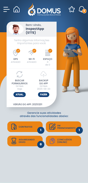 Domus Instalações Industriais Screenshot 2