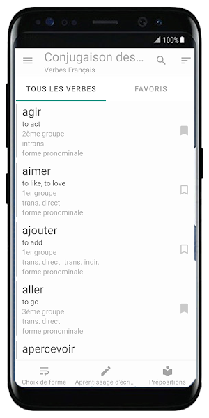 Conjugation of French Verbs - Learn French Verbs Screenshot 0