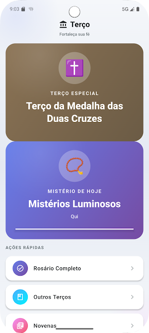 Terço Medalha das duas cruzes Screenshot 2