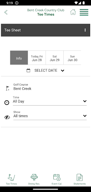 Bent Creek Country Club Screenshot 3
