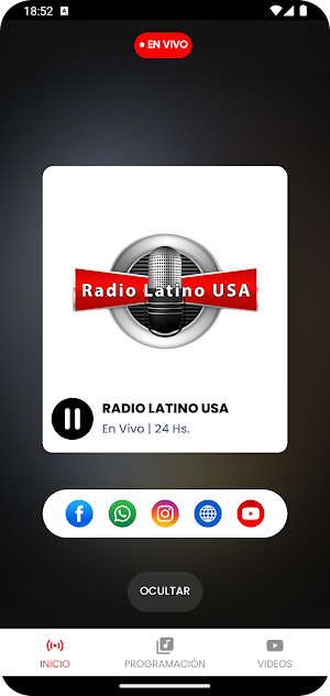 Radio Latino USA Screenshot 2