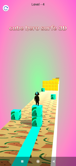 Cube Hero Surfer 3D Screenshot 1