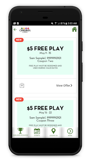 Oaklawn Rewards Screenshot 1