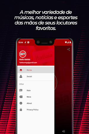 Rádio Itatiaia ao Vivo - Brasil Screenshot 2