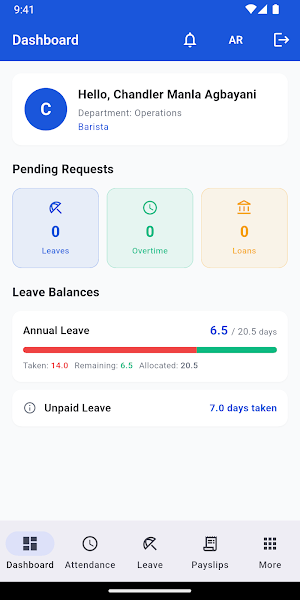 Centrix HR Screenshot 1