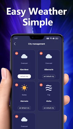 Easy Weather- Simple Screenshot 2