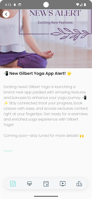 Gilbert Yoga Screenshot 0