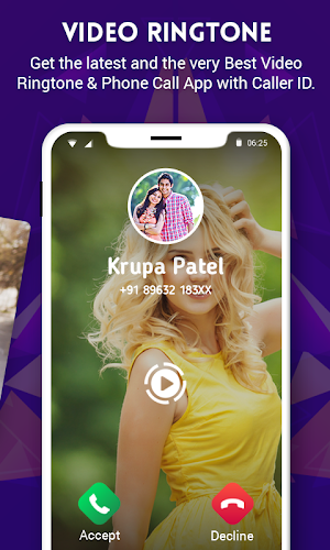 Full Screen Video Ringtone For Incoming Call Screenshot 2