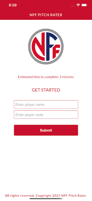 NFF Pitch Rater Screenshot 0