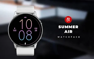 Summer Air Watch Face Screenshot 0