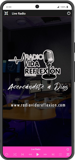 Radio Vida Reflexión Screenshot 1