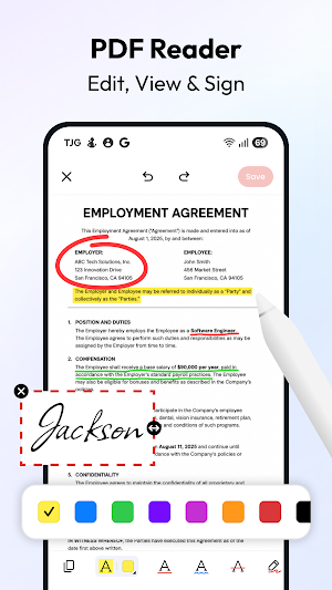 PDF Reader, PDF Editor, Viewer Screenshot 1