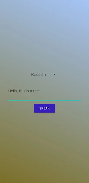 TTS Speak Screenshot 1