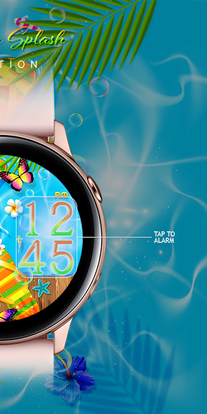 Summer Splash_Watchface Screenshot 2