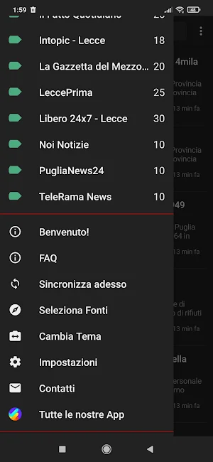 Lecce notizie Screenshot 1