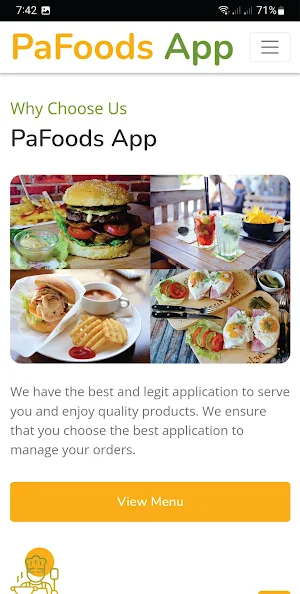 PaFoods Screenshot 3