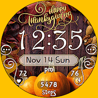 Thanksgiving Day Watch Face
