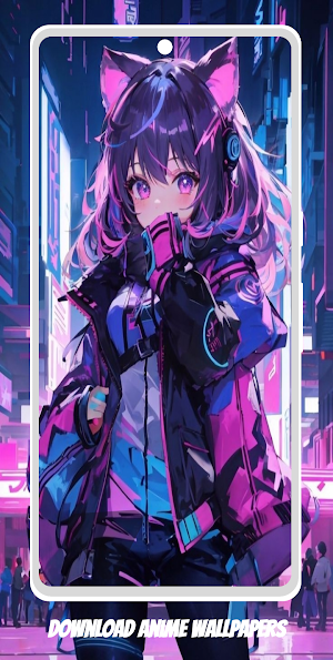 Anime dupe wallpapers app -Gld Screenshot 1