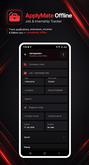 ApplyMate Offline Screenshot 3
