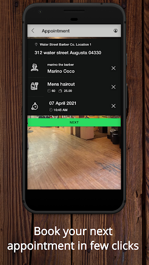 water street barbers booking Screenshot 3