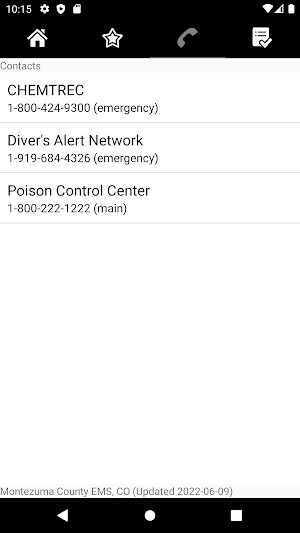 Montezuma County EMS Screenshot 1