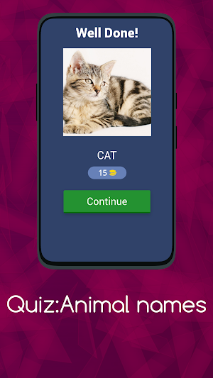 QUIZ:ANIMAL NAMES Screenshot 1