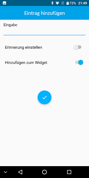 Todo Liste deutsch Aufgabenliste Memos - Abhaken Screenshot 3