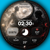 A166 dualism watchface