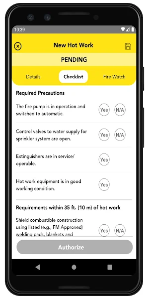 Irvine Company Safety Management Screenshot 2