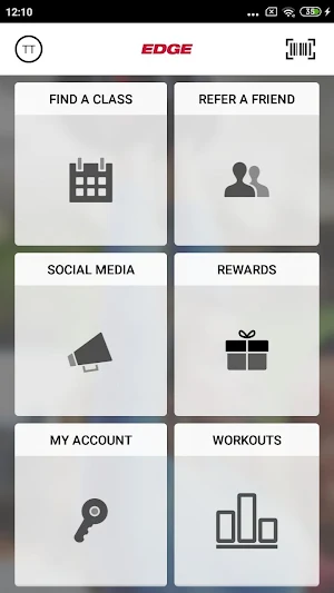 The Edge Fitness Clubs Screenshot 1
