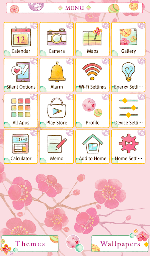 Beautiful Wallpaper New Year Plum Blossoms Theme Screenshot 1
