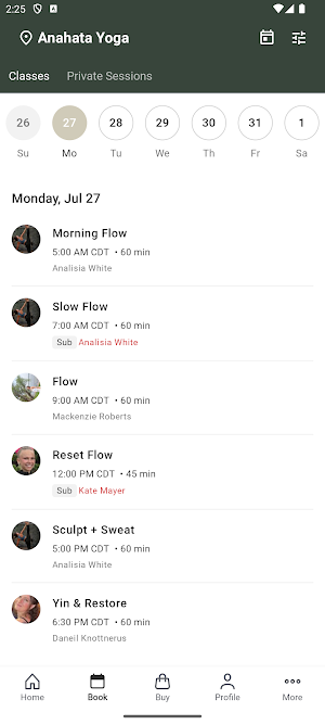 Anahata Yoga WI Screenshot 1
