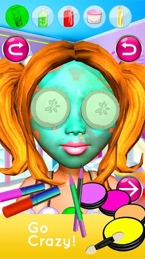 Princess Salon: Make Up Fun 3D Screenshot 2