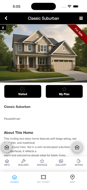 CNY Parade of Homes Screenshot 2