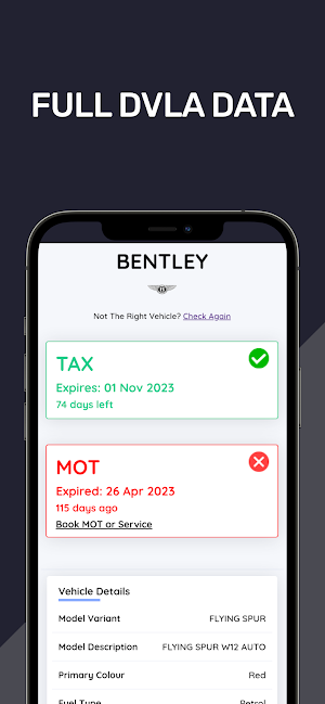 Car Check - Car History Check Screenshot 1
