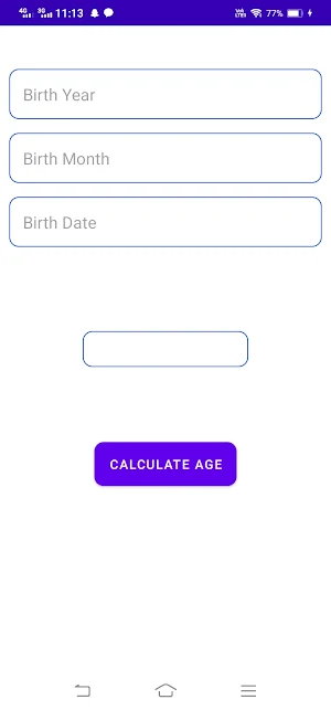 Age Calculator Screenshot 1