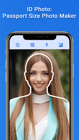 Passport Size Photo Editor App Screenshot 0