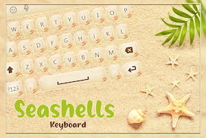 Sea Shells Keyboard Screenshot 0