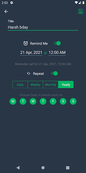 Floating Notes - Swipe Note - Quick Notes Reminder Screenshot 3