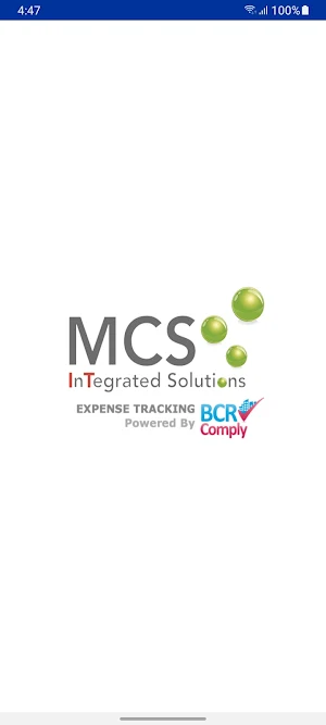 MCS Expense App Screenshot 0