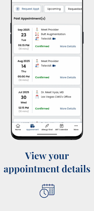 MEC Patient App Screenshot 3
