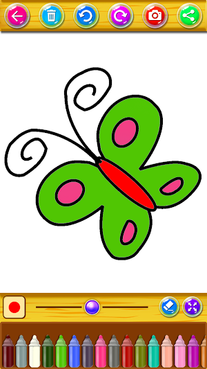 Butterfly Drawing Book for Kid Screenshot 3