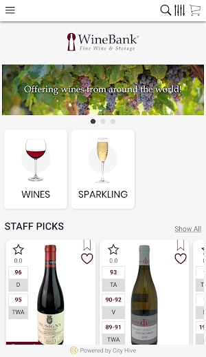 WineBank Screenshot 1
