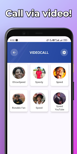 IShowSpeed Fake Call & Chat Screenshot 1