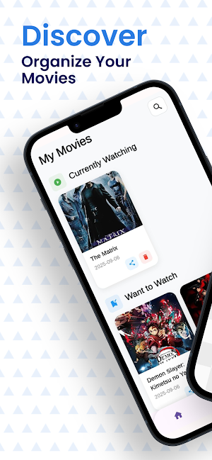 Kino Space: Movie Organizer Screenshot 0
