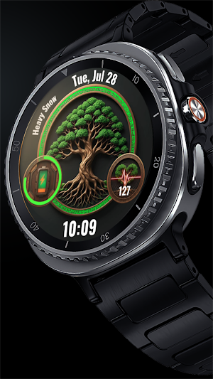 Tree of Life Watch Face A093 Screenshot 1
