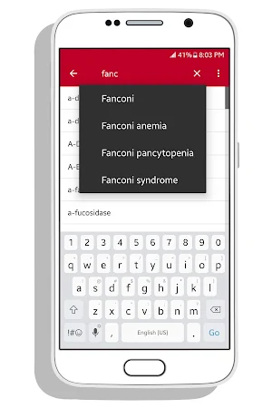 Medical Dictionary Screenshot 2
